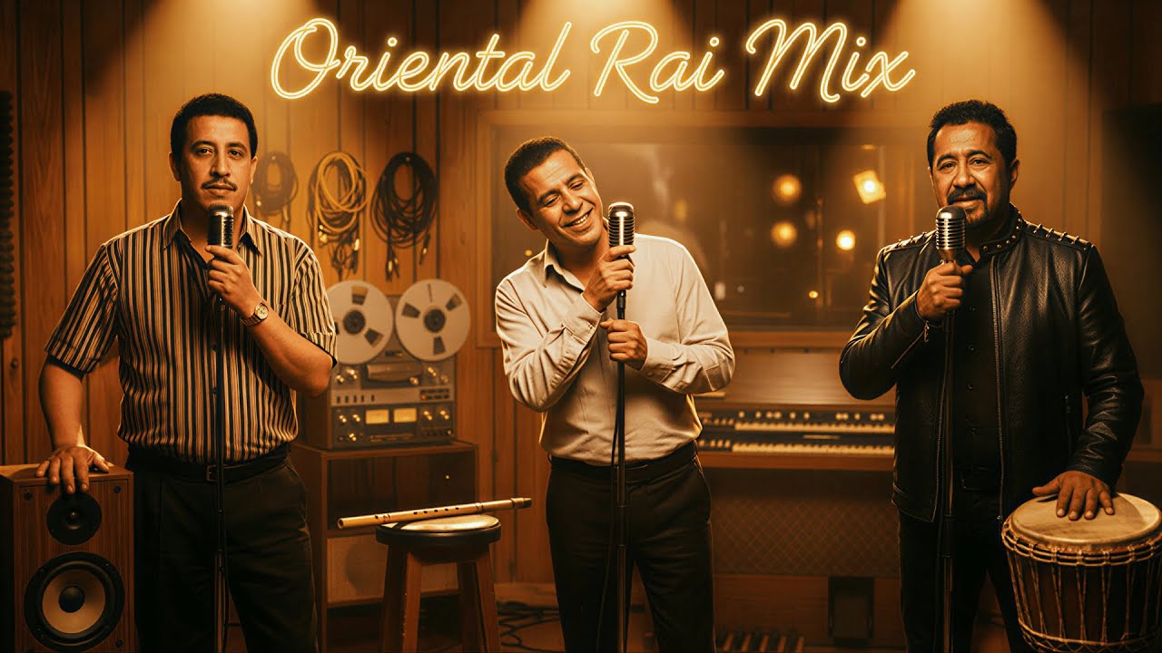 Cheb Hasni ft Khaled ft Mami – Oriental Rai Mix (1970s Chill Reggae)‎ 🔥  حسني خالد مامي ميكس