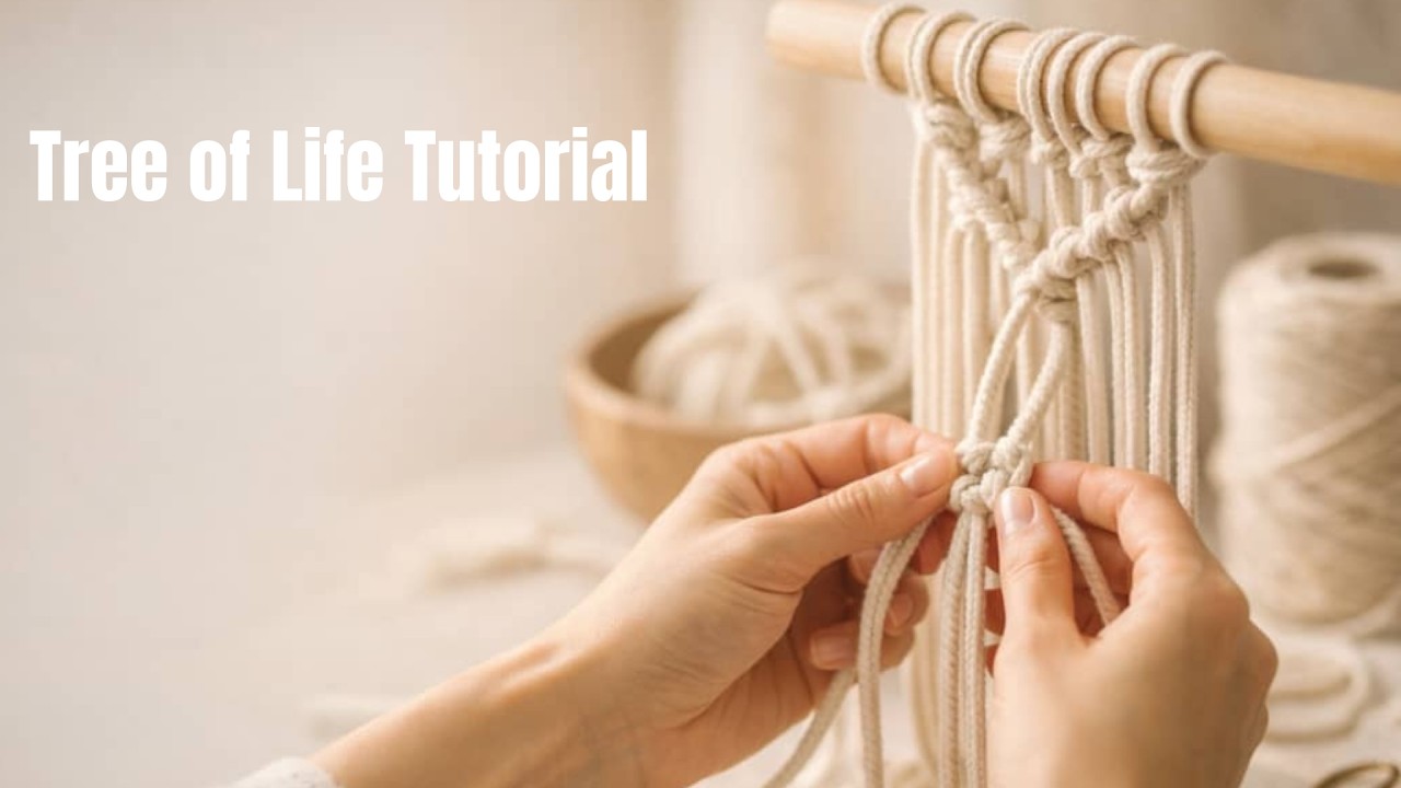 Macramé Tree of Life Tutorial