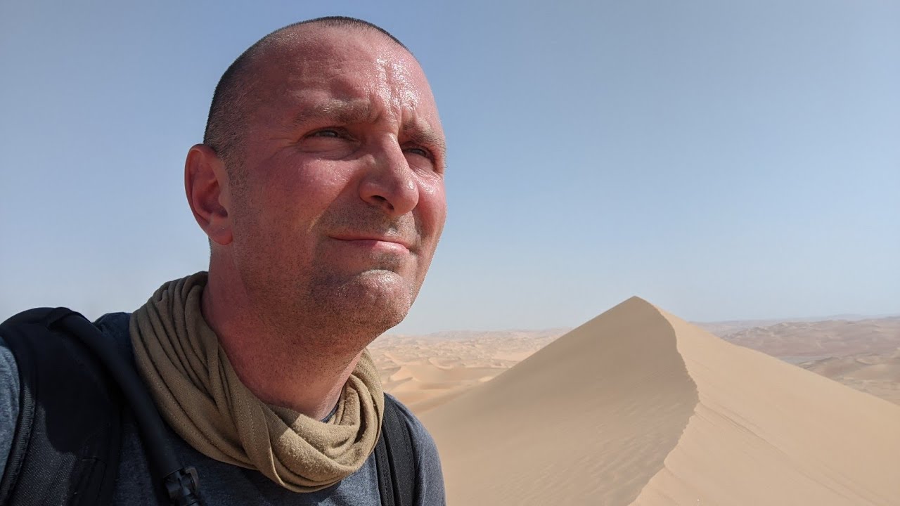 Hiking Moreeb Dune in United Arab Emirates - Adventure Man USA: Ep. 28