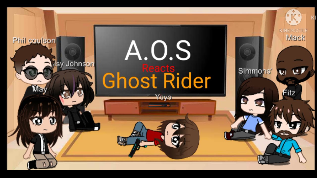 Gacha Club agents of shield reacts to Ghost rider 3/??
