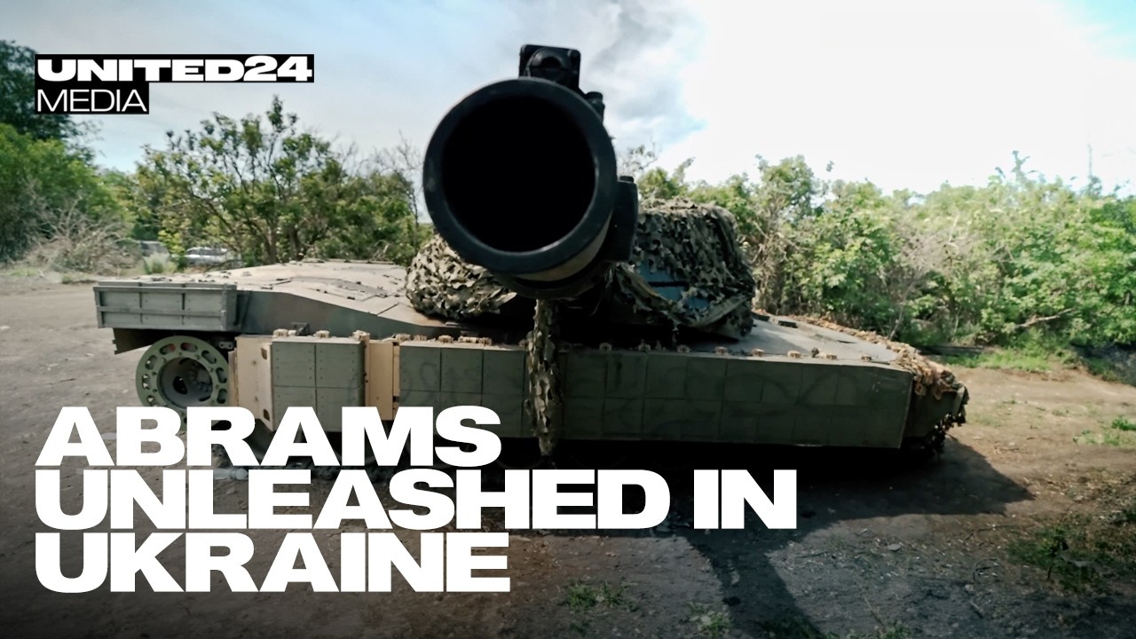 Украинские танки M1A1 Abrams SA с динамической защитой «Контакт-1» на Восточном фронте. Современн...
