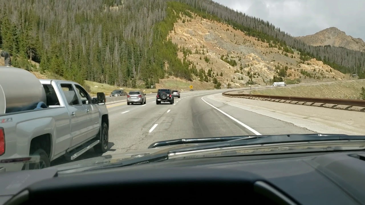 2019 F-350 Towing In The Rockies