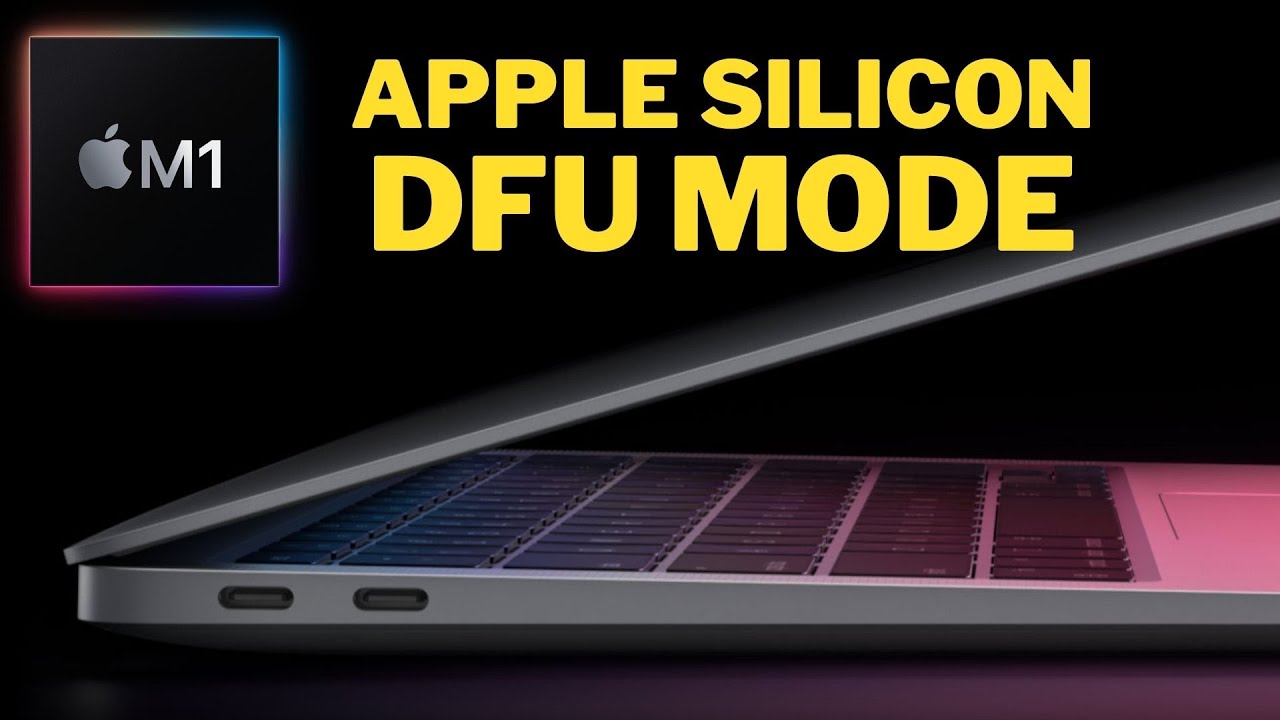 Как включить режим DFU на MacBook M1 Apple Silicon — сброс настроек до заводских
