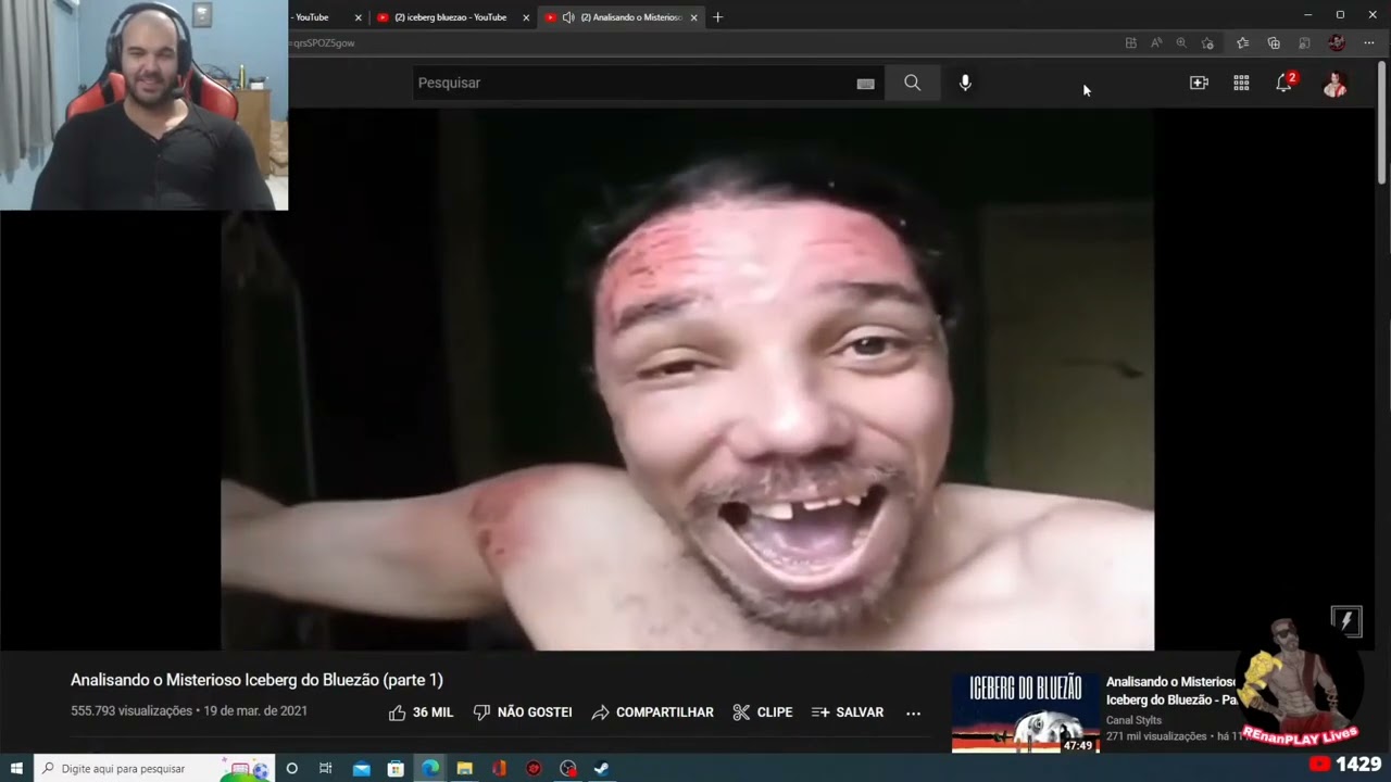 RenanPLAY Reagindo ao Iceberg do Bluez&atilde;o part 1