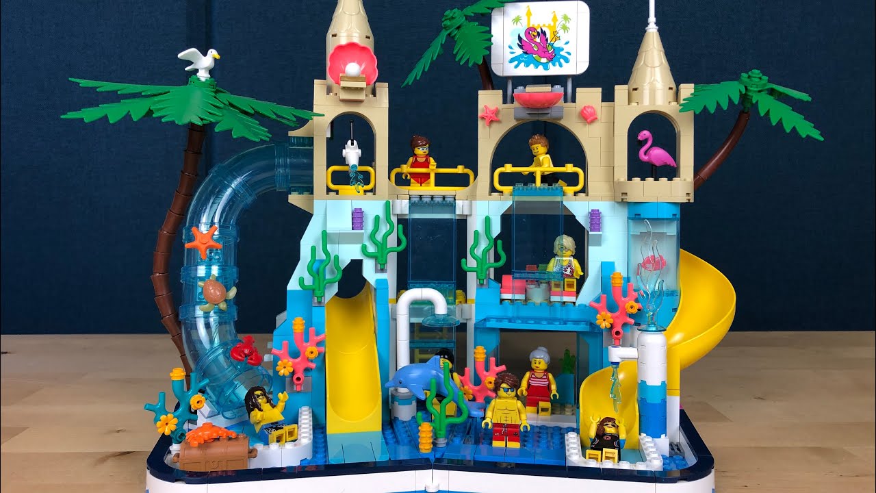 Modified LEGO Summer Fun Water Park #41430