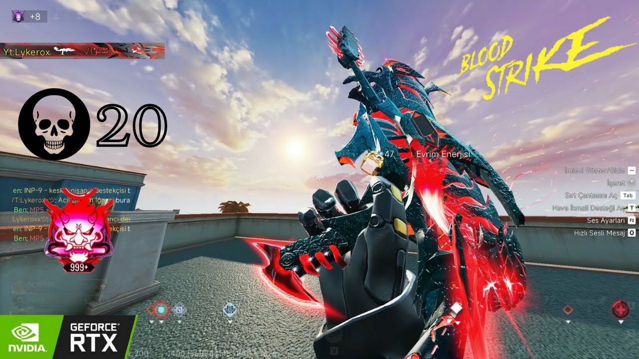 Blood Strike 20KİLLS LEGEND RANK  ULTRA GRAPHICS