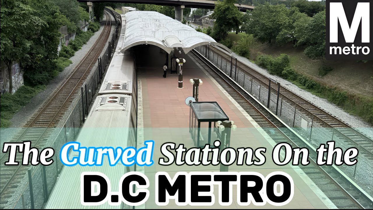 The Two Curved Stations On The Washington DC Metro