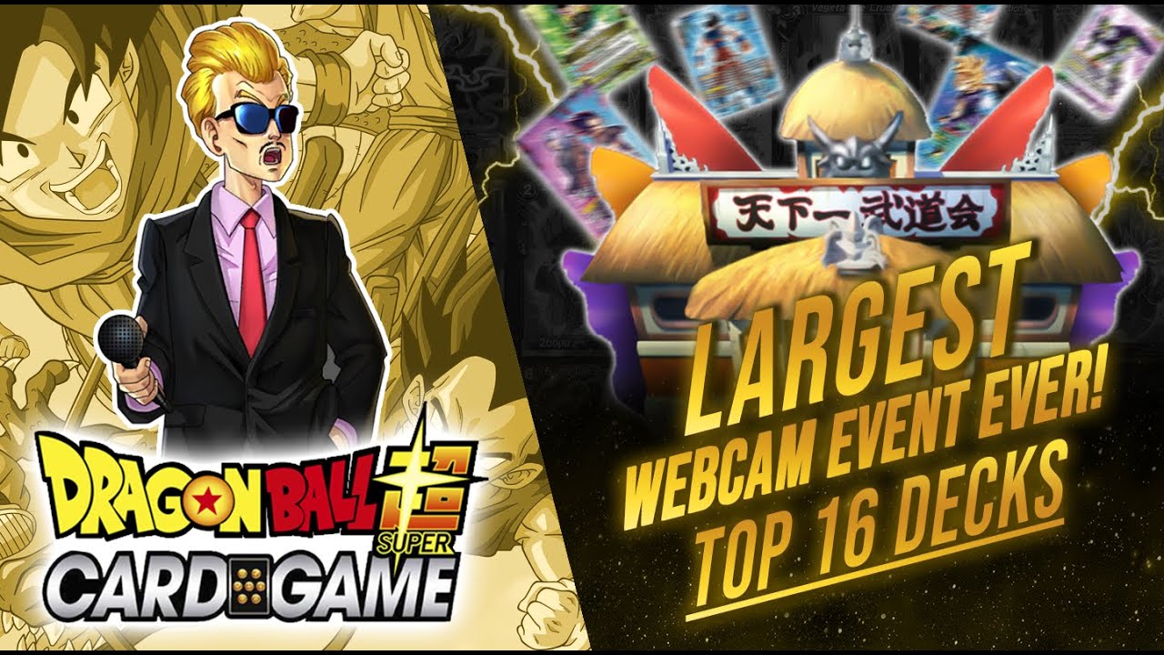 LARGEST WEBCAM EVENT EVER! Top 16 Breakdown 124+ players!
