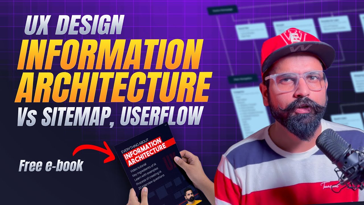 Information architecture ux design tutorial by graphics guruji | UX design in hindi