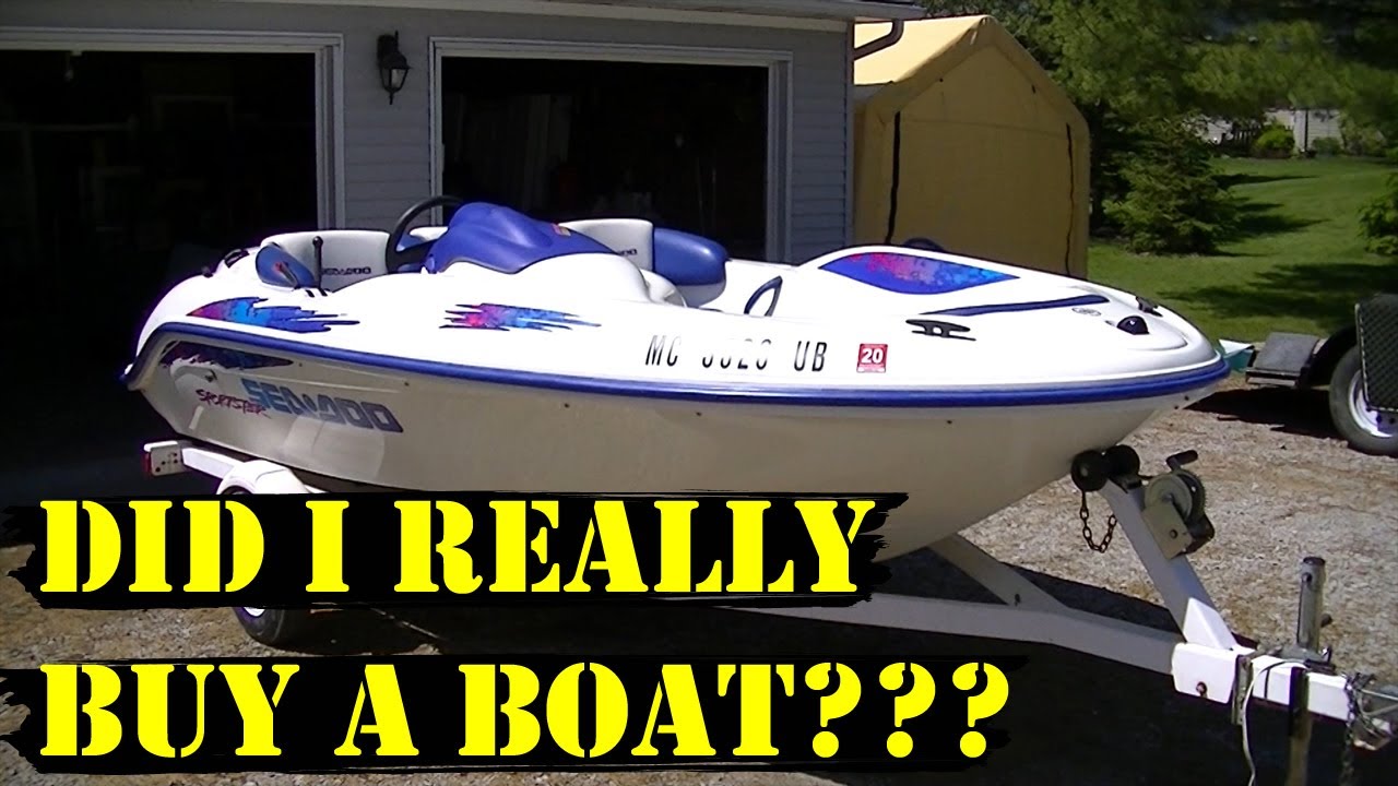 Действительно ли я купил лодку??? - Sea-Doo Sportster 1997 года