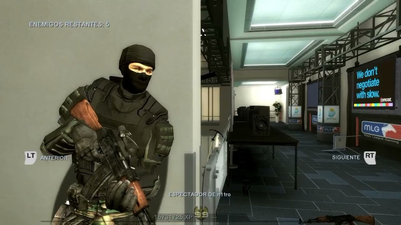tom clancy's rainbow six vegas terrorist hunt spanish gameplay part3