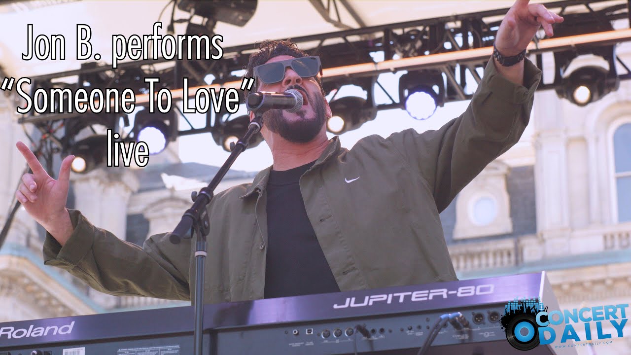Jon B. performs 