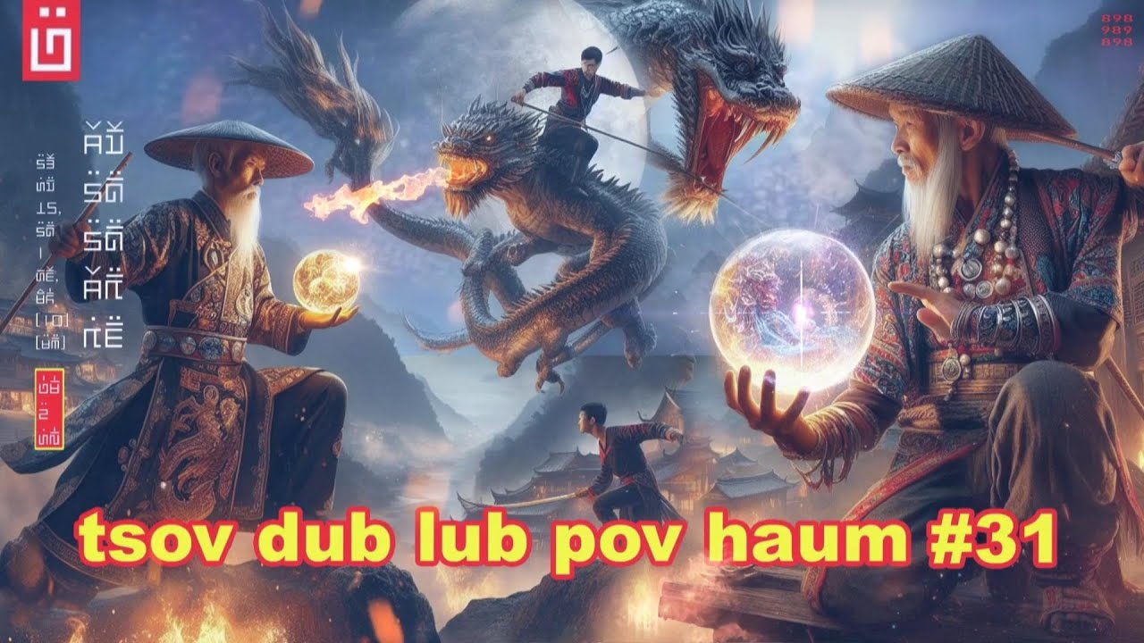 dab hais hmoob - tsov dub lub pov haum EP.31 tus dab cuam dub nplaig tu.