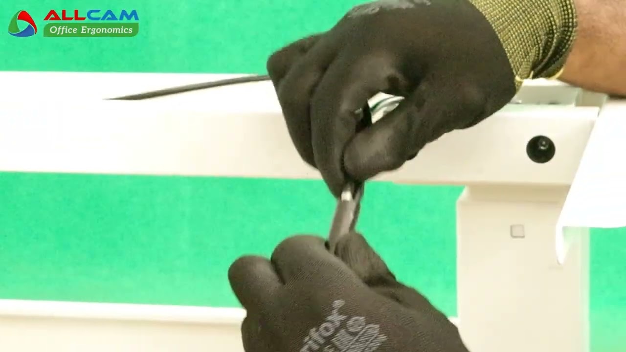 How to adjust the brake cable of the Allcam GD03S/GDF03M gas spring height adjustable desks?