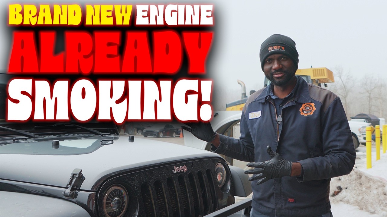 Remanufactured Jeep Wrangler Engine Starts Smoking after 1 Week in Use