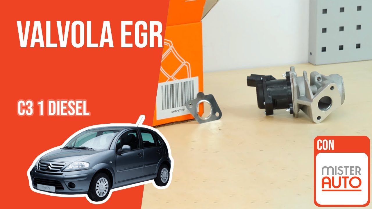 Sostituzione valvola EGR Citroën C3 1 1.4 HDI ♻️
