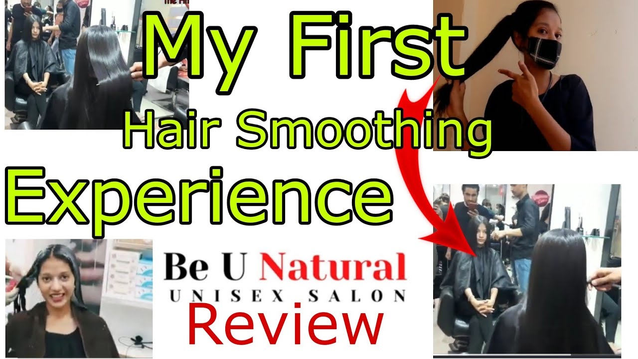My Hair Smoothing Experience| Vlog by The fifth doll | Be U  natural salon review