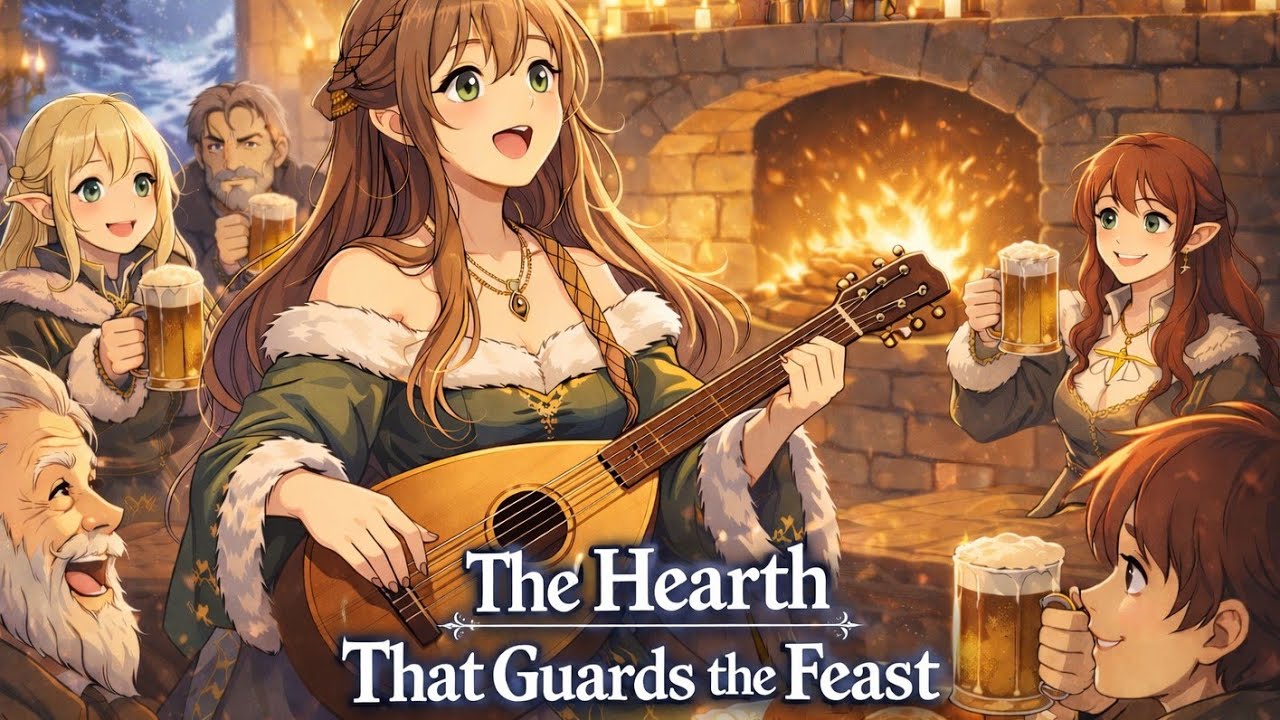The Hearth That Guards the Feast | Epic Winter Medieval Tavern Song