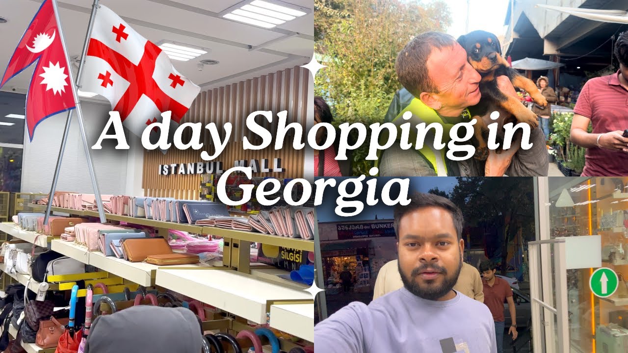 A Day of Shopping in Tbilisi, Georgia | Sasto & Affordable Places  | Winter Clothes Kinyo | 🇳🇵🛍️ 🇬🇪