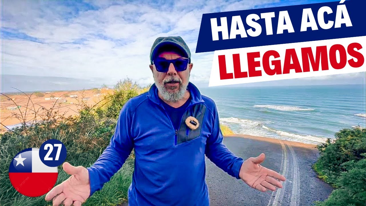 ❌ UNA RUTA CAÍDA EN EL OCEANO PACIFICO. NO PODEMOS SEGUIR HACIA EL LAGO BUDI 😱 #chile #budi #oceano