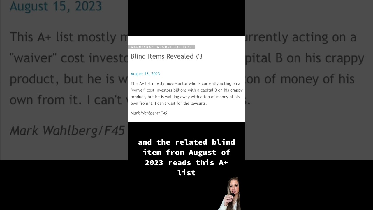 Legal Drama Unfolds: Blind Item Secrets Exposed #celebritygossip