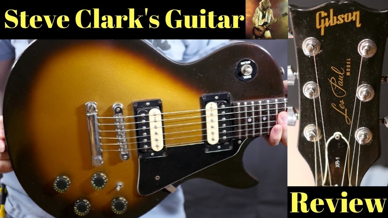 The Steve Clark of Def Leppard Guitar | 1980 Gibson Les Paul XR-1 Goldburst | Review and Demo