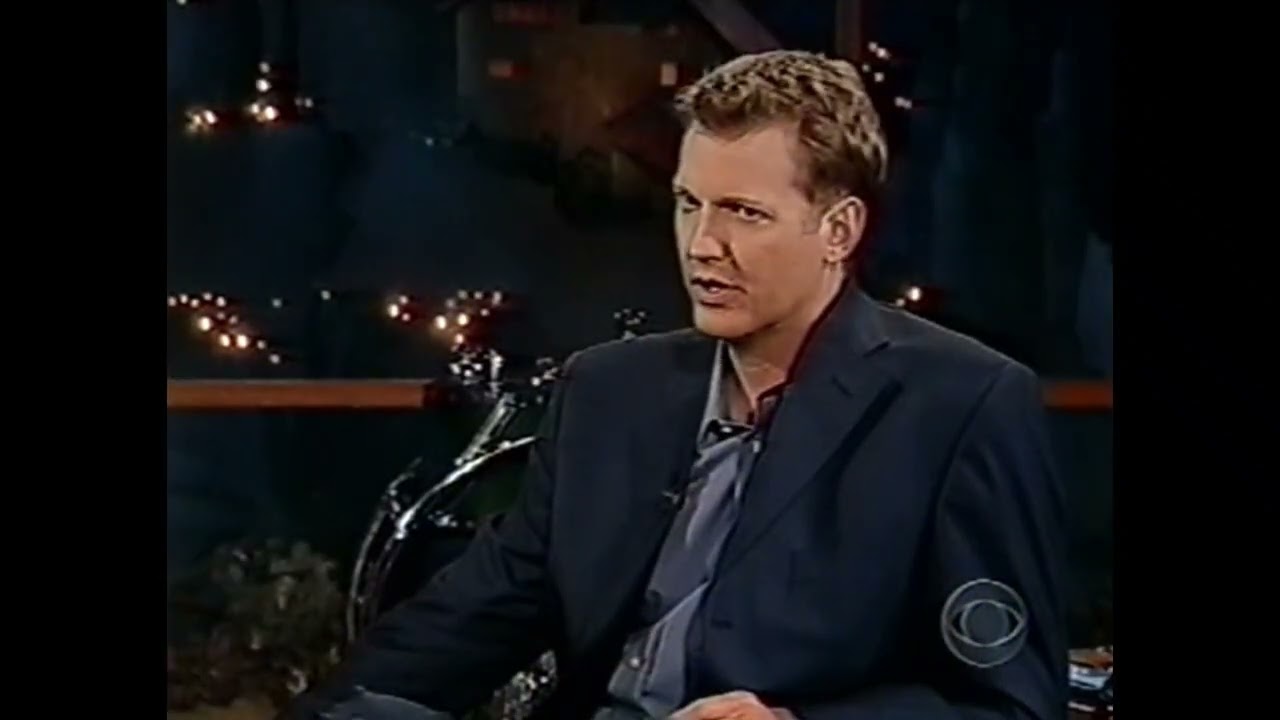 Chris Isaak interviewed by Craig Kilborn - 11/11/02