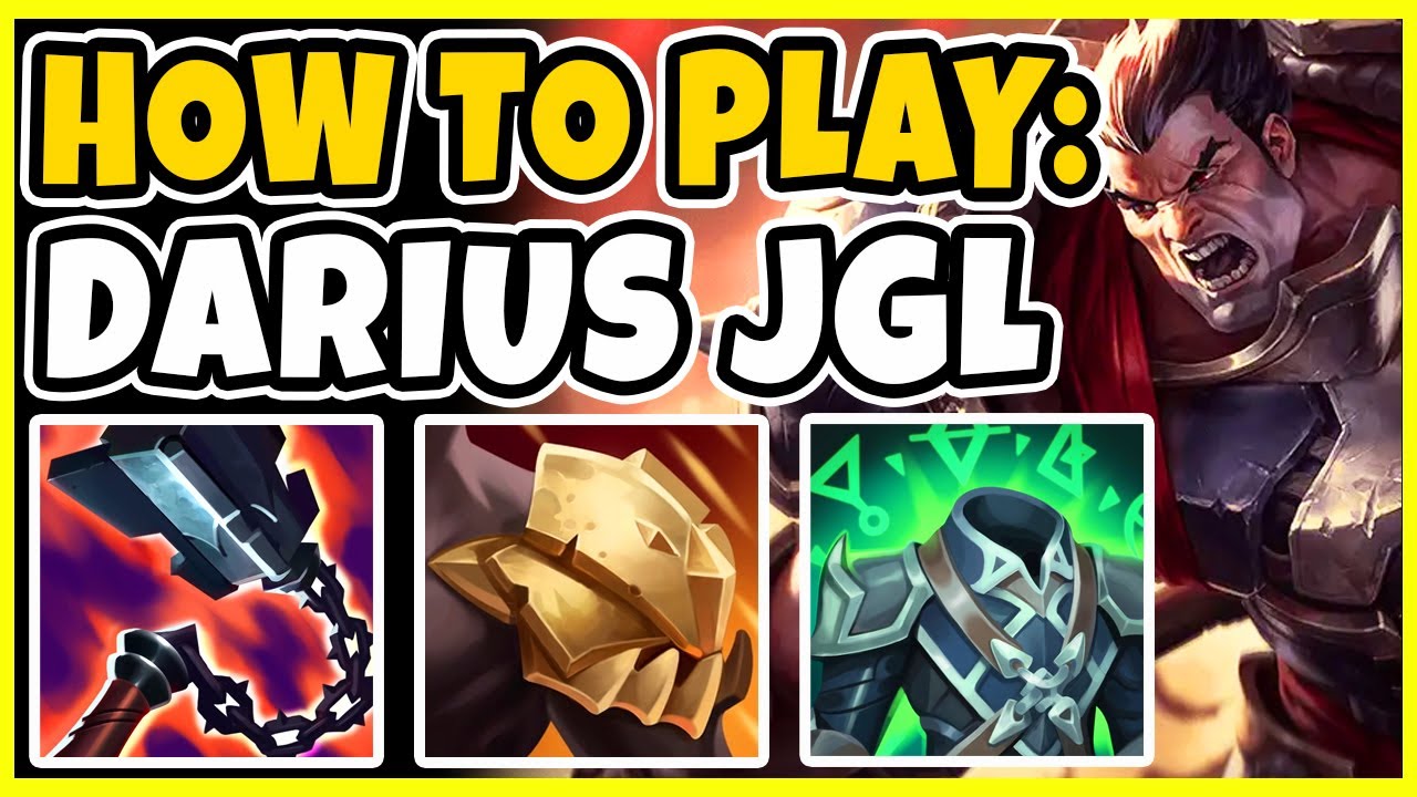 How To Play Darius Jungle In Season 11 | Runes & Items Guide Gameplay! - League of Legends
