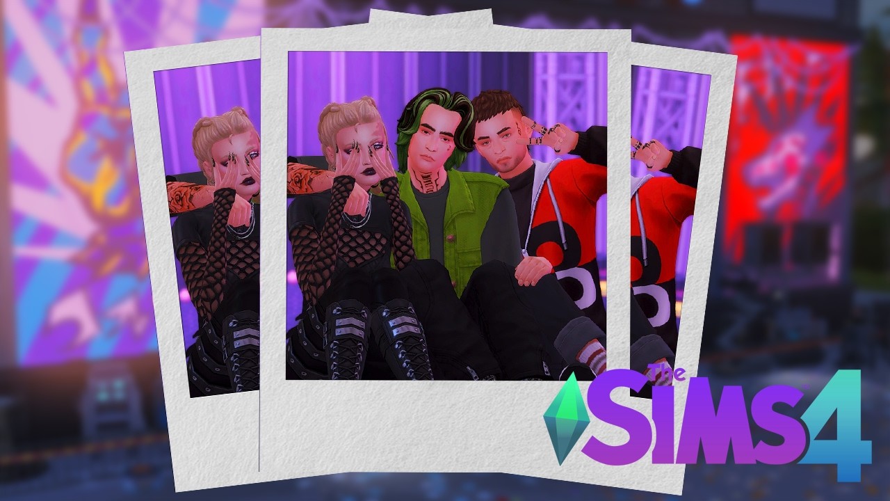 МУЗЫКАЛЬНАЯ ГРУППА | CAS THE SIMS 4