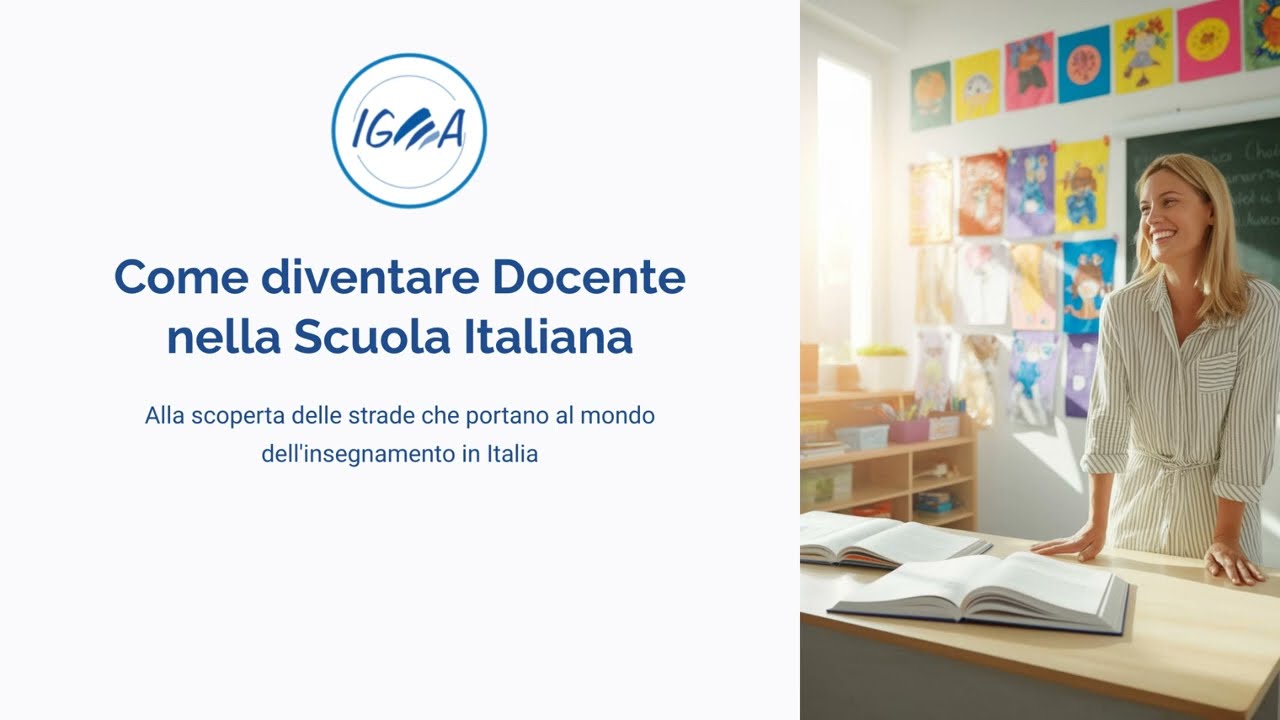 Scopri come diventare Docente Scolastico