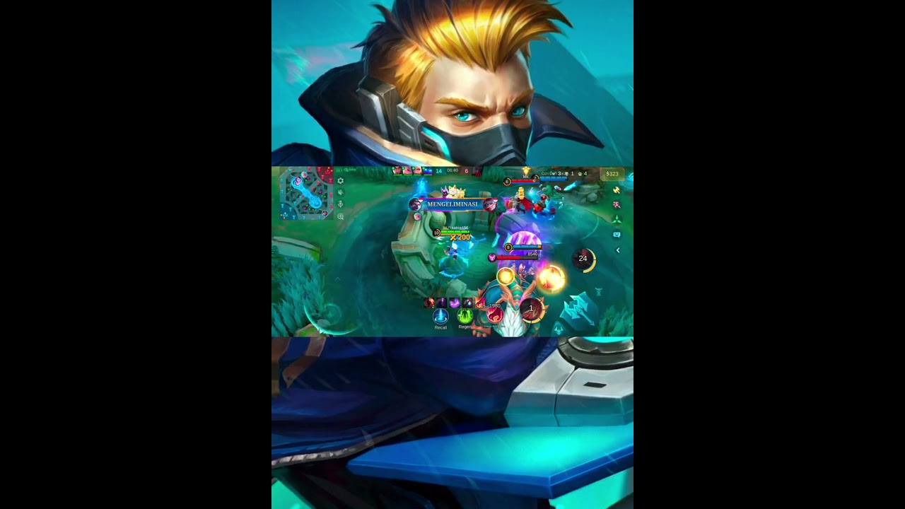 top hayabusa gameplay ngakak exe mobile legends 