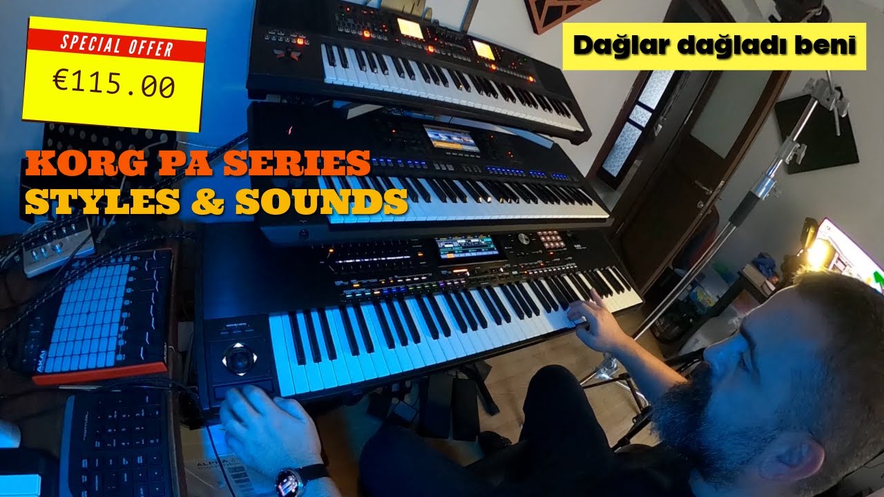 Hakan Çebi * Dağlar dağladı beni * Korg Pa5x 