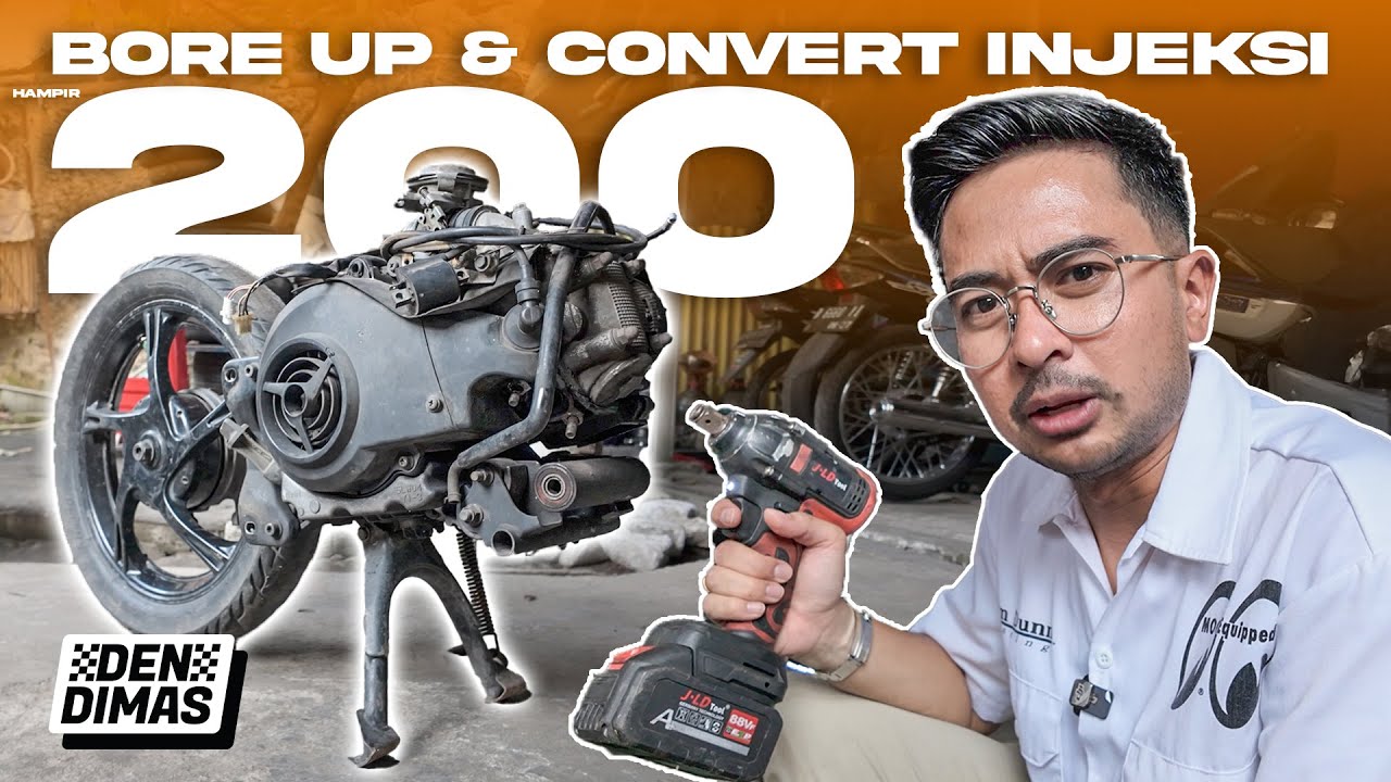 TERNYATA MAHAL‼️ Duit Habis Buat Bore-Up Mio Spek 58 Sekalian Jadi Injeksi