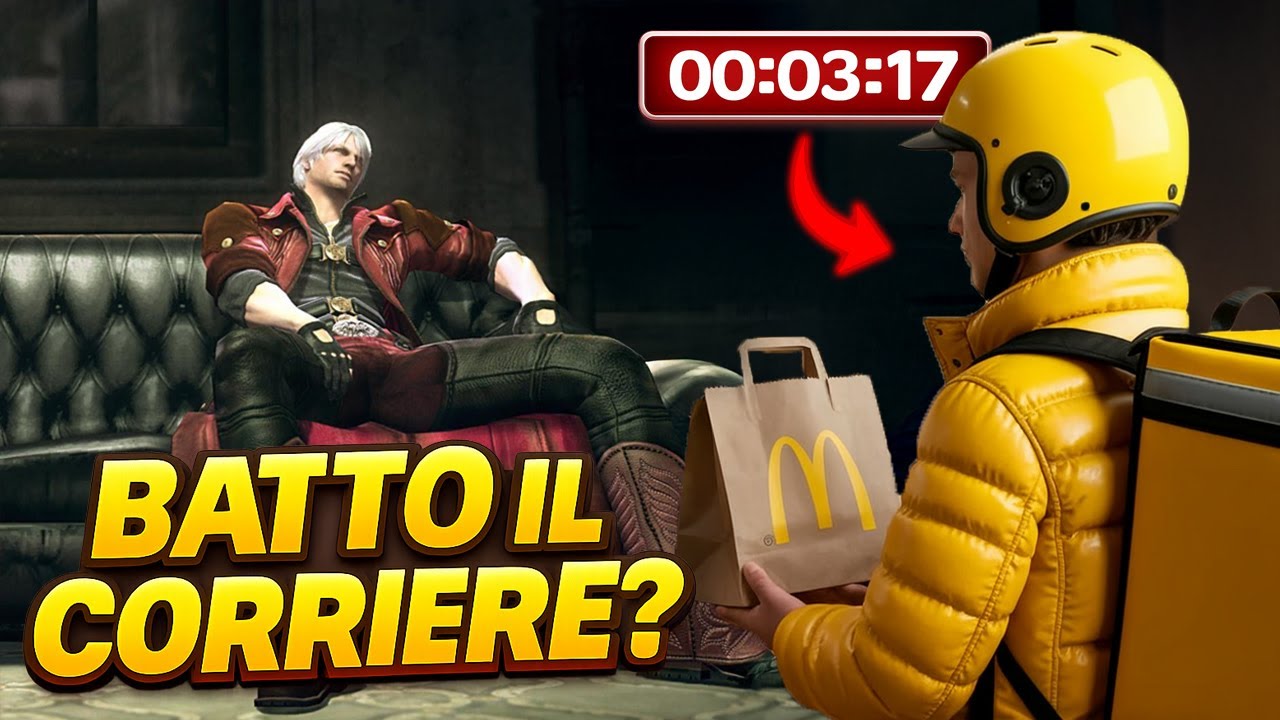 POSSO FINIRE DEVIL MAY CRY PRIMA CHE IL CORRIERE MI CONSEGNI IL CIBO?