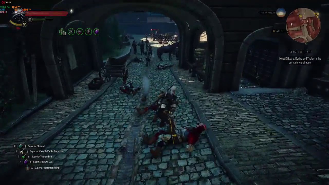 i7 6700K + R9 Fury X | Witcher 3 1440p
