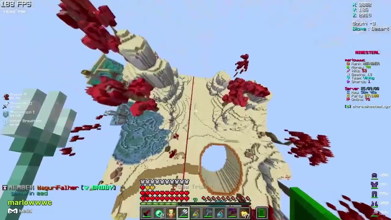 Minesteal montage