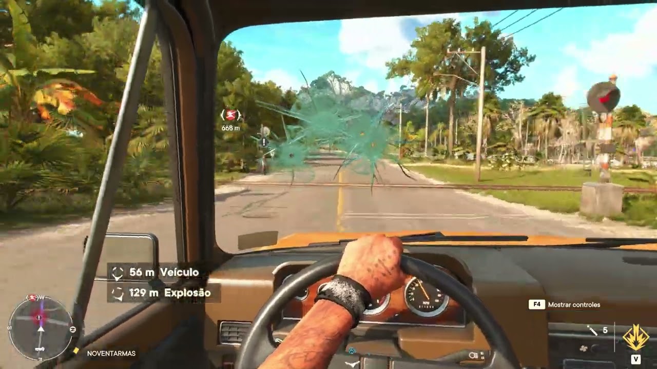Far Cry 6 grafico no maximo RTX 4070 Super Strix