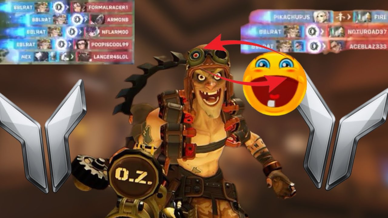 When A One Trick Junkrat Gets Put In Silver Lobbies