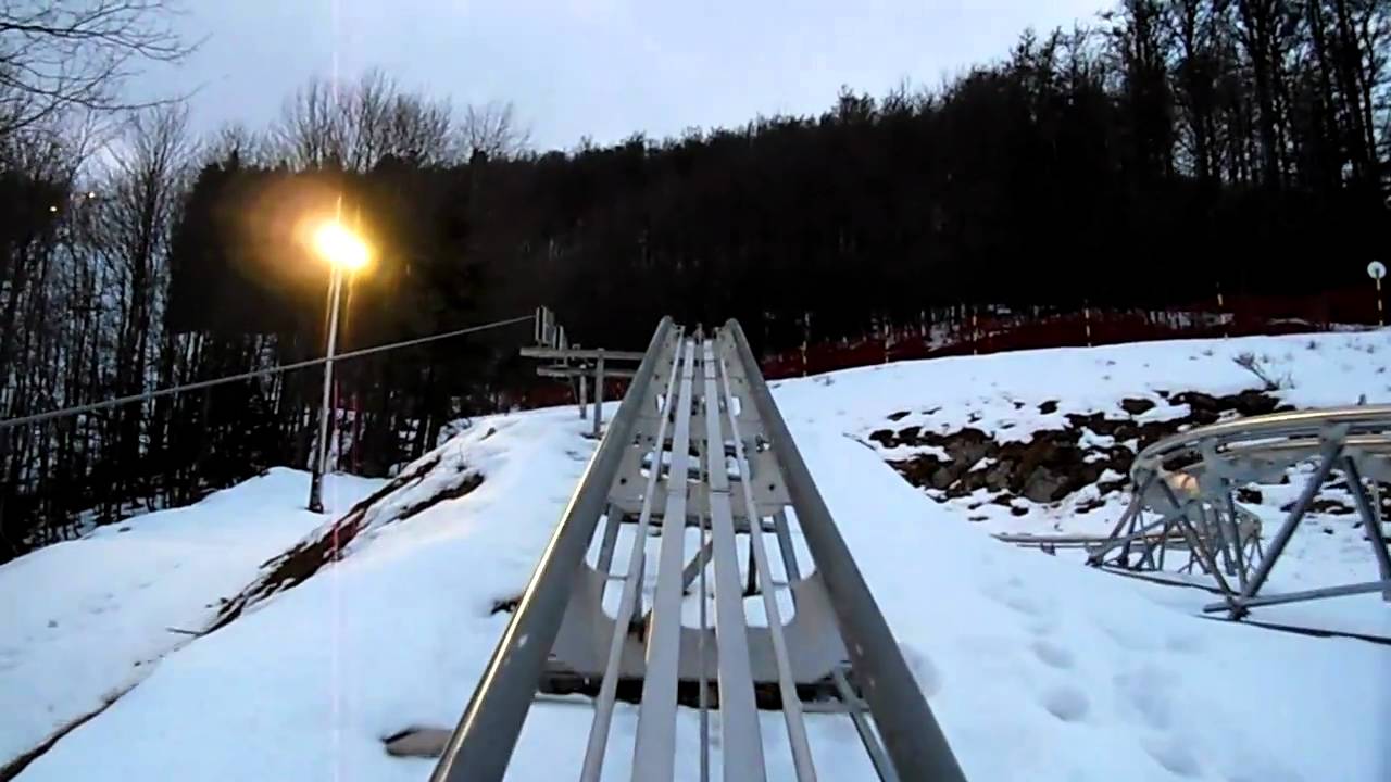 Schlitte mountain luge La Bresse Hohneck 2011