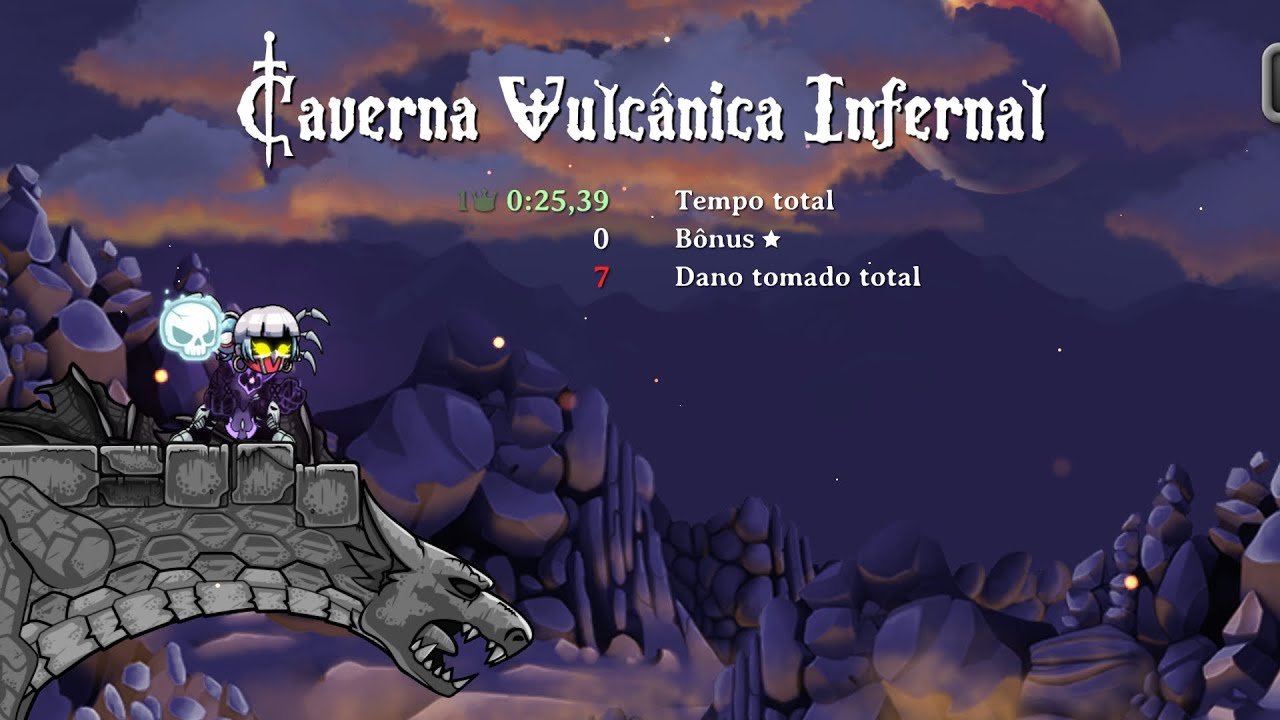 Masmorra Semanal: Caverna Vulcânica Infernal 25,44 seg