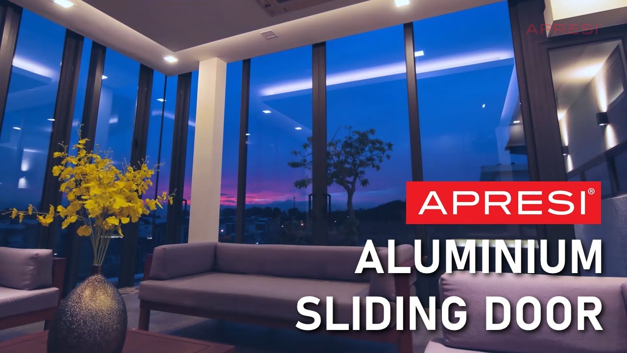 ENJOY THE OUTSIDE VIEW | APRESI High Performance Aluminium Sliding Door