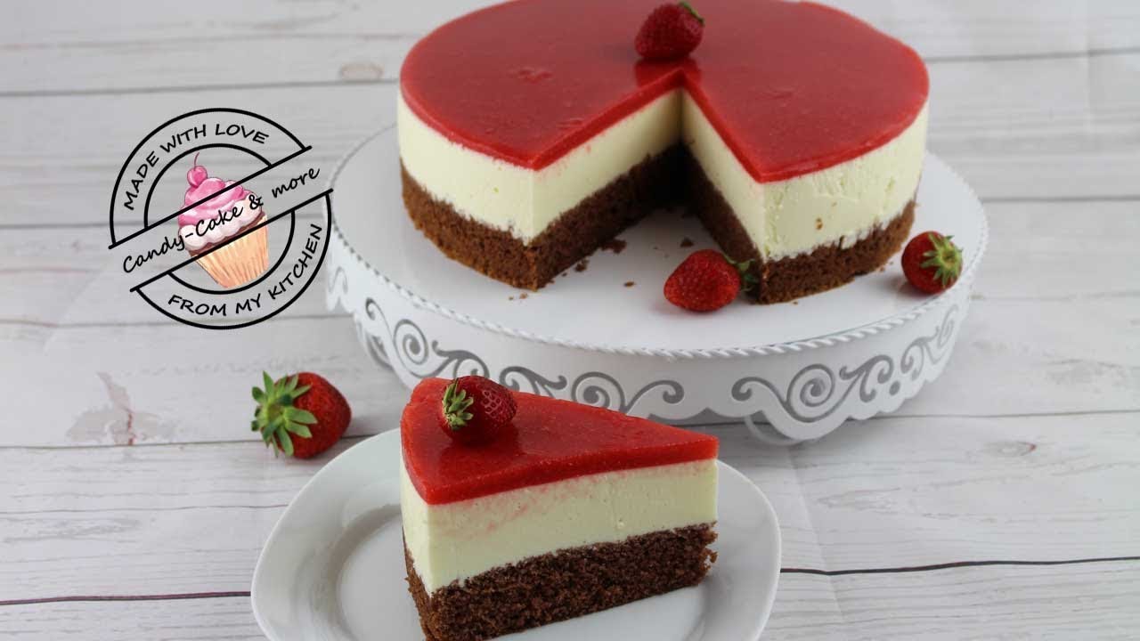 Zitronen Erdbeer Torte