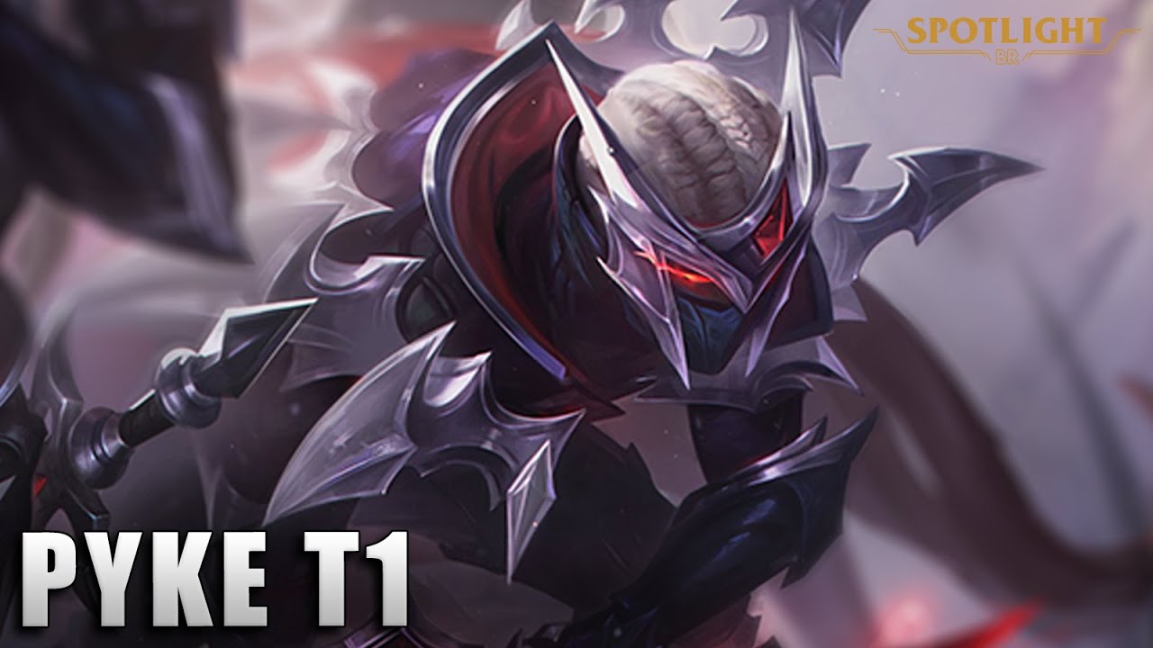 Pyke T1 - Skin Spotlight COMPLETO