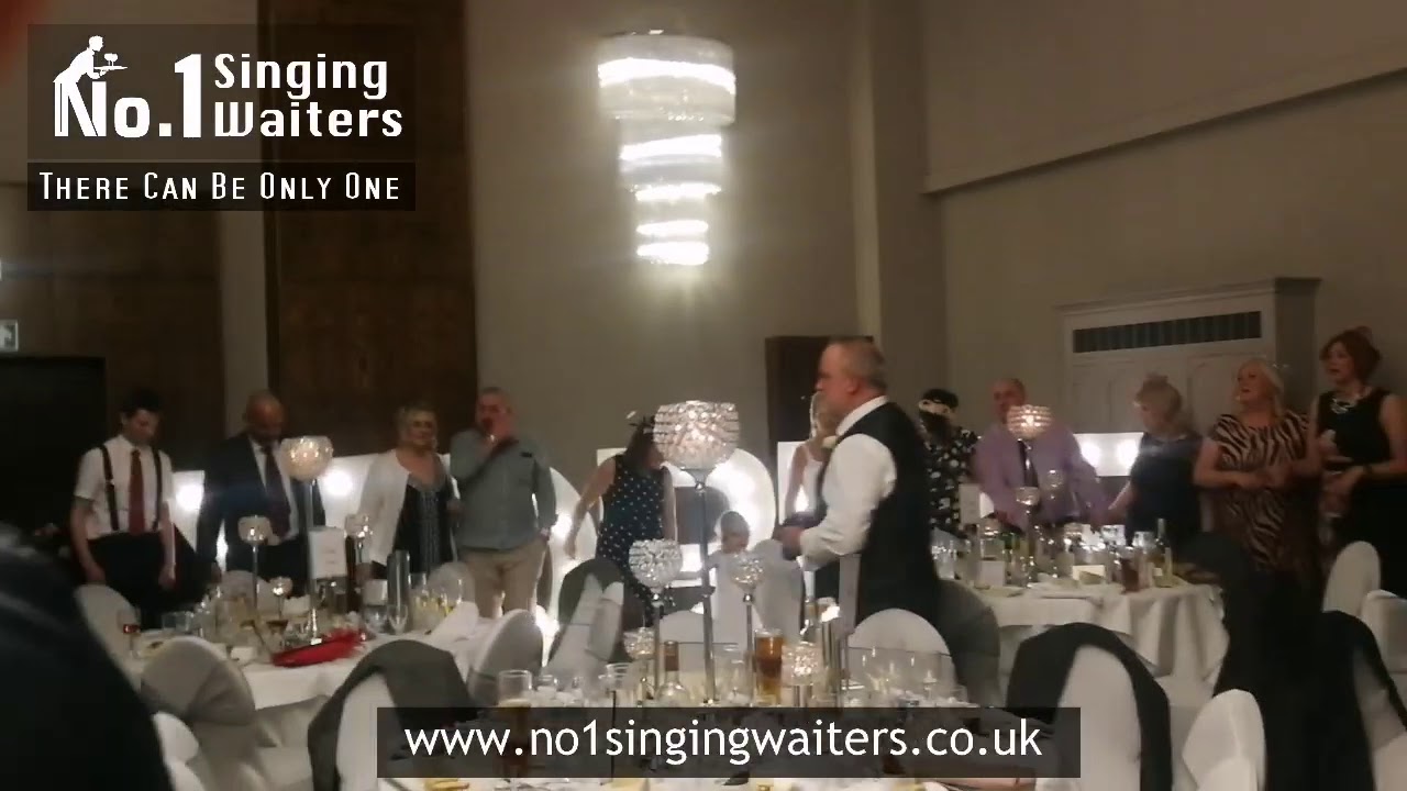 No1 Singing Waiters - Derwent Manor