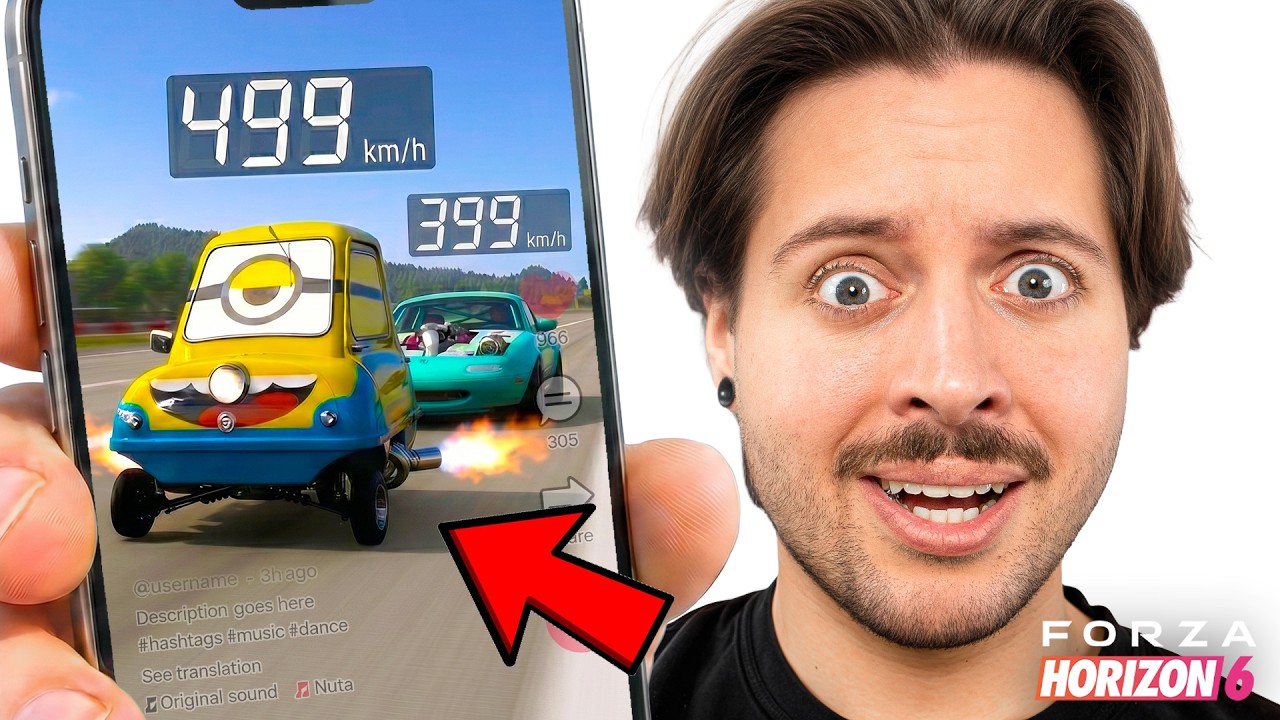 TESTUJE VIRALOWE TIKTOKI z FORZA HORIZON 6 (najszybsze auto)