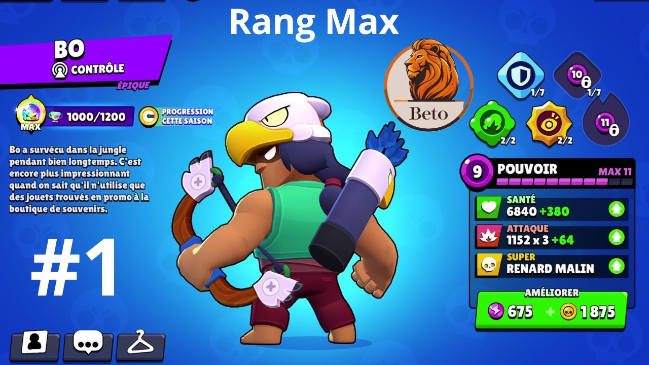 Bo Rang Max #brawlstars #gameplayfr #bo