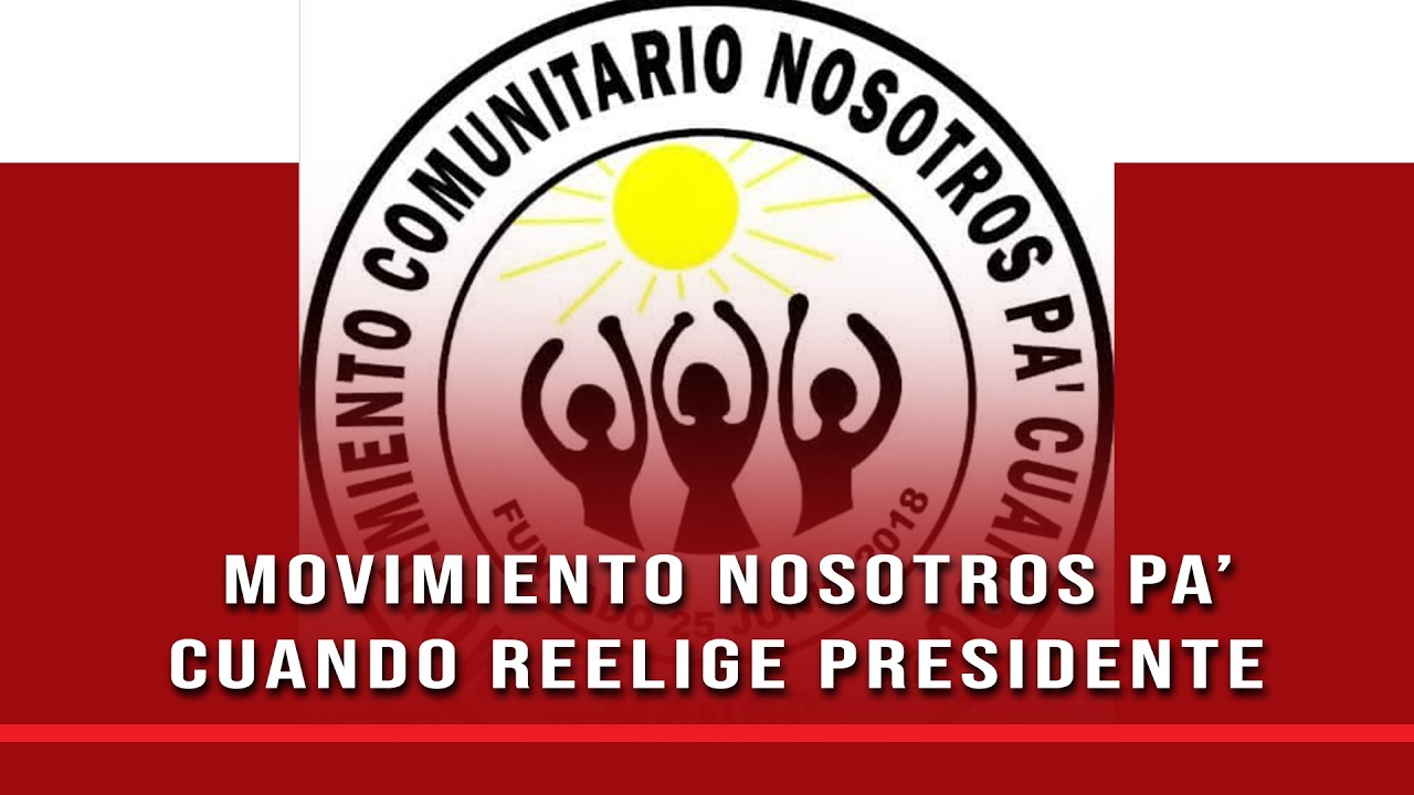 En Los Alcarrizos, movimiento Nosotros Pa' Cuando, ratifica a Noé Díaz Salas como presidente