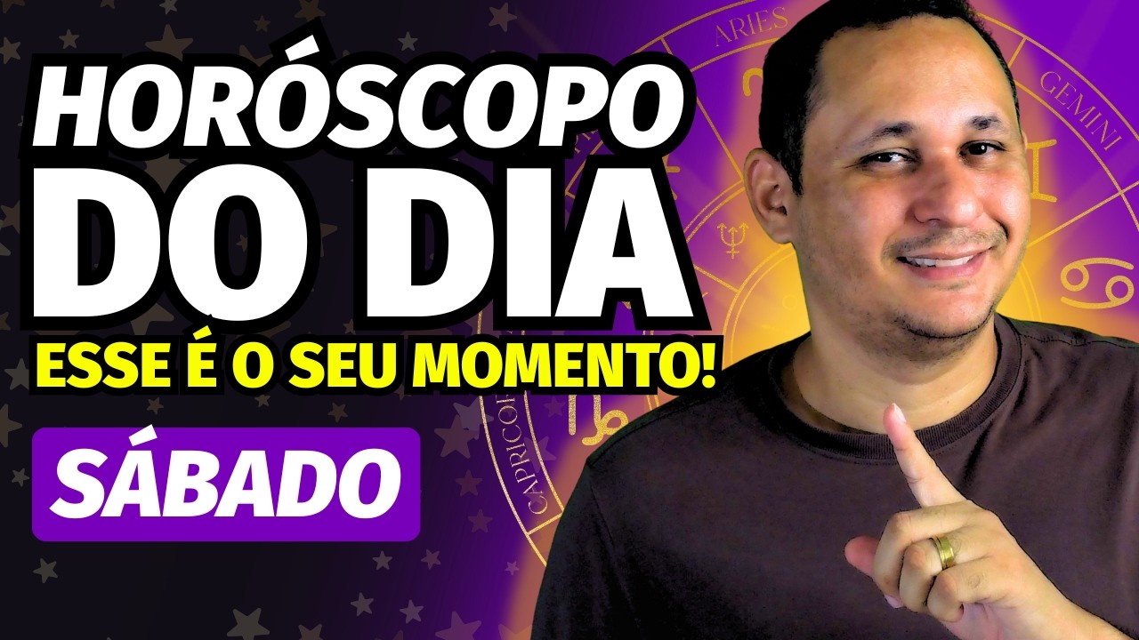 21/02/26 - HORÓSCOPO DO DIA - (SÁBADO): Previsões dos Signos