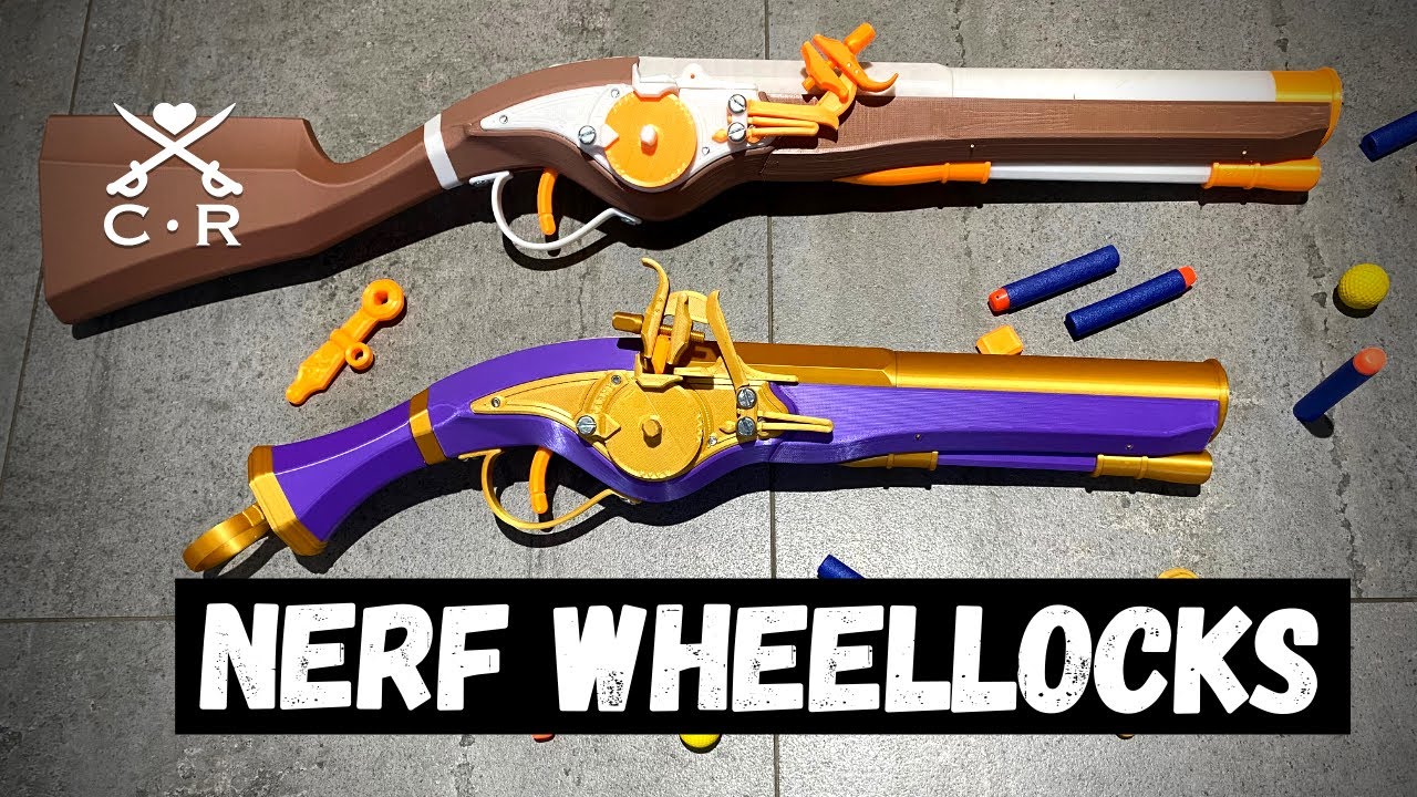 Make your own Wheellock Nerf Musket!