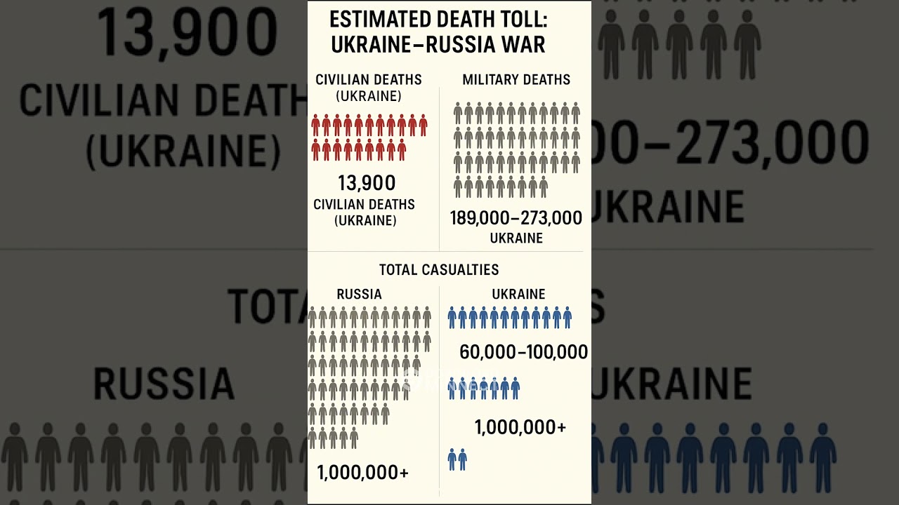 How Many People Really Died in the Russia-Ukraine War?